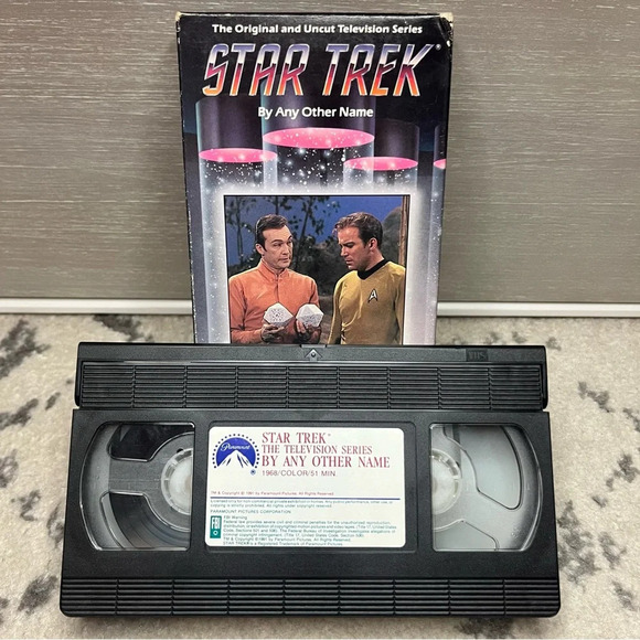 STAR TREK TOS Original Series TNG Battlestar Galactica VHS Incomplete Set Lot - Picture 7 of 16